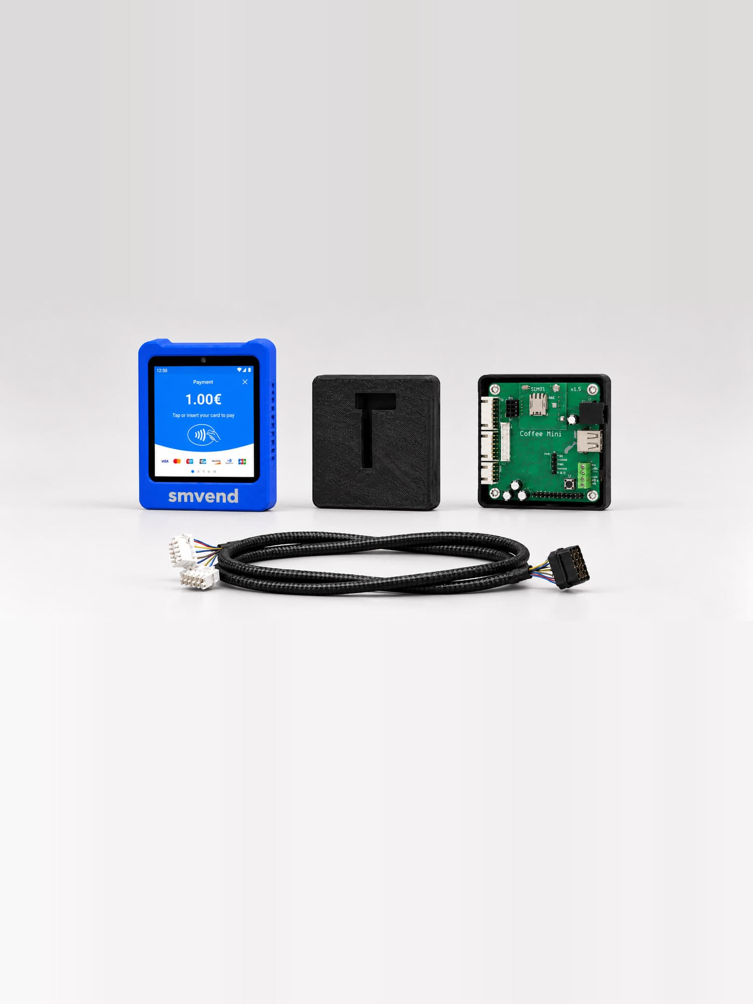 Zahlung per Handy am SmVend-Terminal
